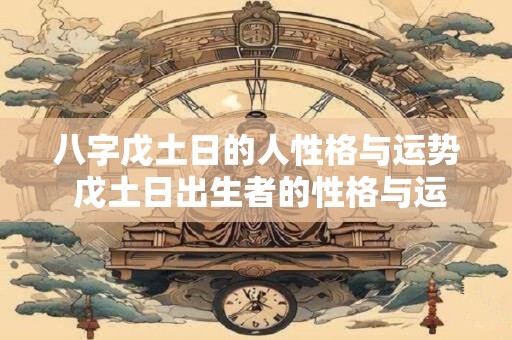 八字戊土日的人性格与运势 戊土日出生者的性格与运势如何