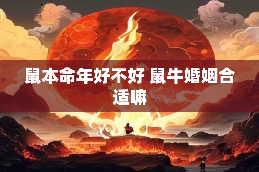 鼠本命年好不好 鼠牛婚姻合适嘛