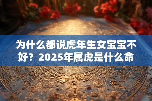 为什么都说虎年生女宝宝不好？2025年属虎是什么命？
