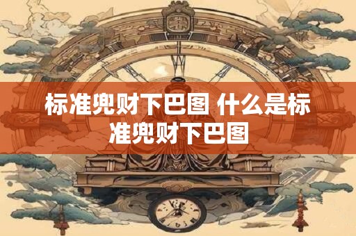 标准兜财下巴图 什么是标准兜财下巴图