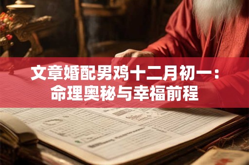 文章婚配男鸡十二月初一：命理奥秘与幸福前程