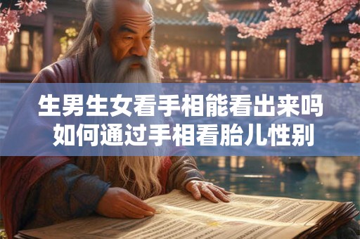 生男生女看手相能看出来吗 如何通过手相看胎儿性别 生男生女看手相能看出来吗 如何通过手相看胎儿性别