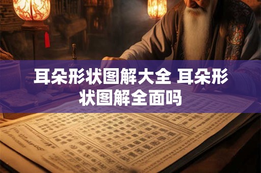 耳朵形状图解大全 耳朵形状图解全面吗