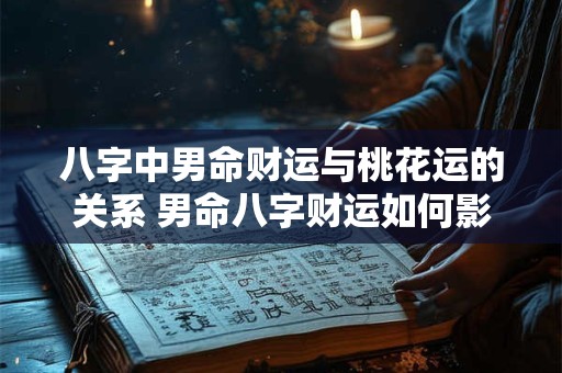 八字中男命财运与桃花运的关系 男命八字财运如何影响桃花运