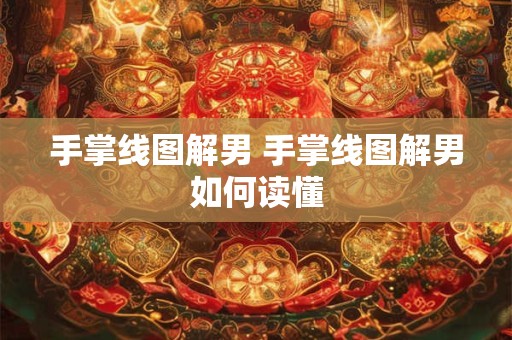 手掌线图解男 手掌线图解男如何读懂