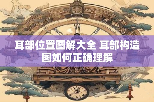耳部位置图解大全 耳部构造图如何正确理解
