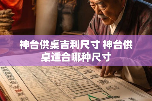 神台供桌吉利尺寸 神台供桌适合哪种尺寸 神台供桌吉利尺寸 神台供桌适合哪种尺寸