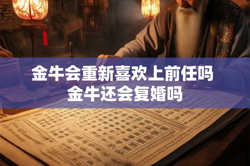 金牛会重新喜欢上前任吗 金牛还会复婚吗