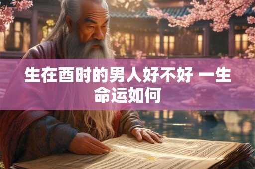 生在酉时的男人好不好 一生命运如何