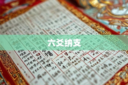 六爻纳支