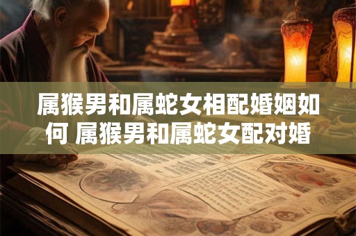 属猴男和属蛇女相配婚姻如何 属猴男和属蛇女配对婚姻是否称得上完美匹配