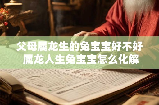 父母属龙生的兔宝宝好不好 属龙人生兔宝宝怎么化解