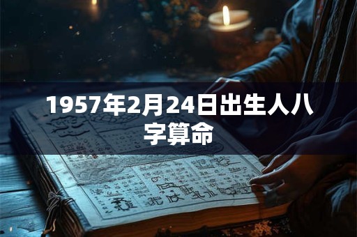 1957年2月24日出生人八字算命