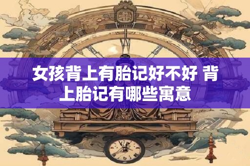 女孩背上有胎记好不好 背上胎记有哪些寓意