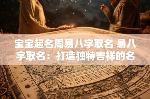宝宝起名周易八字取名 易八字取名：打造独特吉祥的名字