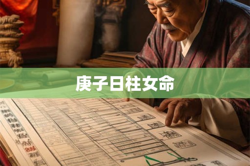 庚子日柱女命