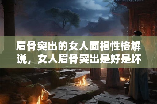 眉骨突出的女人面相性格解说，女人眉骨突出是好是坏？