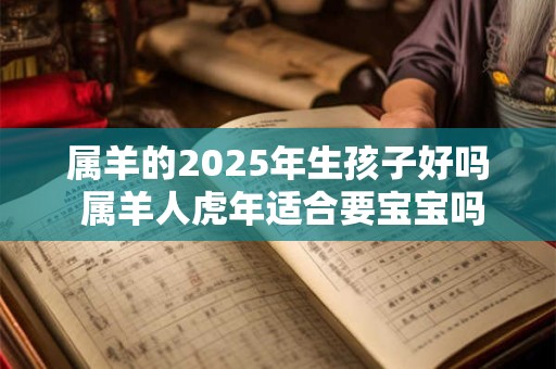 属羊的2025年生孩子好吗 属羊人虎年适合要宝宝吗