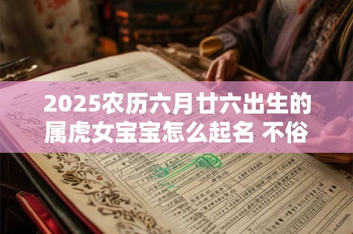 2025农历六月廿六出生的属虎女宝宝怎么起名 不俗气的
