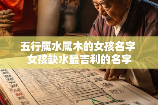 五行属水属木的女孩名字 女孩缺水最吉利的名字