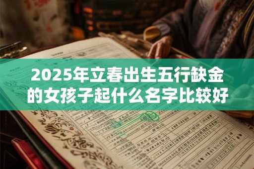 2025年立春出生五行缺金的女孩子起什么名字比较好？