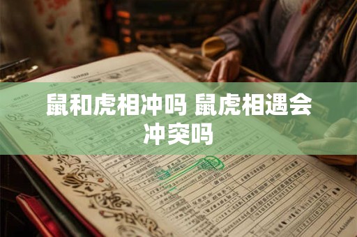 鼠和虎相冲吗 鼠虎相遇会冲突吗