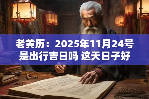 老黄历：2025年11月24号是出行吉日吗 这天日子好吗