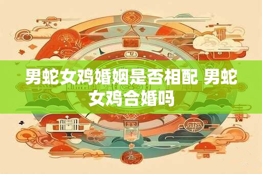 男蛇女鸡婚姻是否相配 男蛇女鸡合婚吗