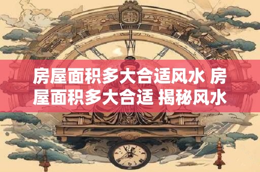 房屋面积多大合适风水 房屋面积多大合适 揭秘风水的秘密！