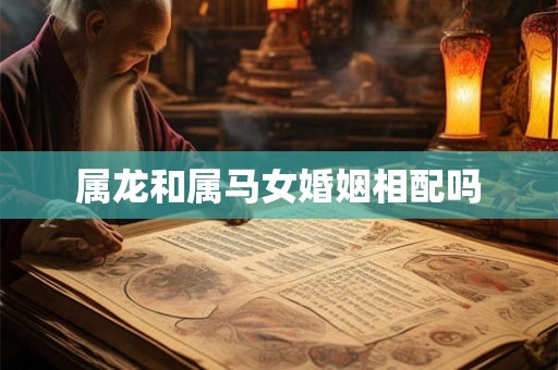 属龙和属马女婚姻相配吗