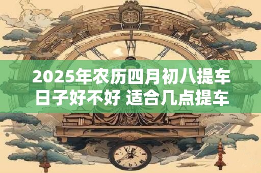 2025年农历四月初八提车日子好不好 适合几点提车