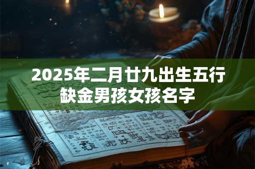 2025年二月廿九出生五行缺金男孩女孩名字 2025年二月廿九出生五行缺金男孩女孩名字