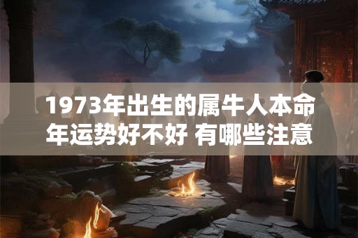 1973年出生的属牛人本命年运势好不好 有哪些注意事项