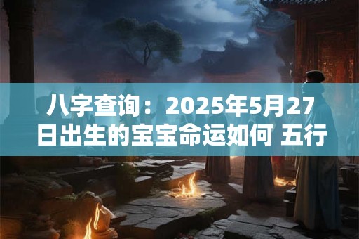 八字查询：2025年5月27日出生的宝宝命运如何 五行缺什么