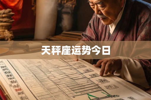 天秤座运势今日 天秤座运势今日