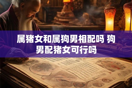 属猪女和属狗男相配吗 狗男配猪女可行吗