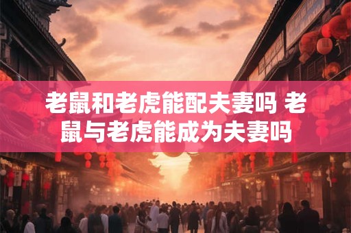老鼠和老虎能配夫妻吗 老鼠与老虎能成为夫妻吗
