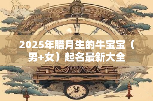 2025年腊月生的牛宝宝（男+女）起名最新大全