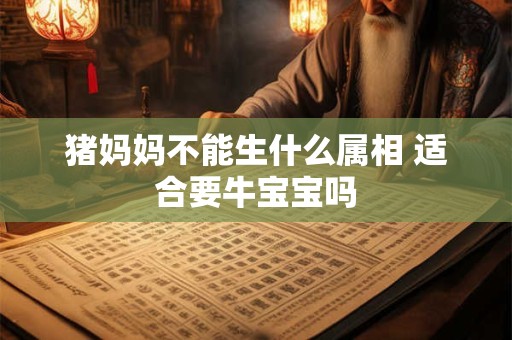 猪妈妈不能生什么属相 适合要牛宝宝吗