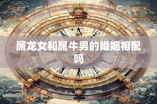 属龙女和属牛男的婚姻相配吗