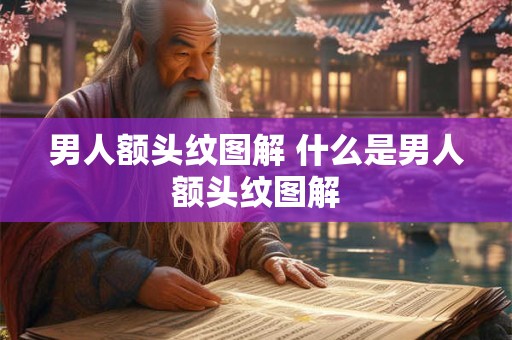 男人额头纹图解 什么是男人额头纹图解
