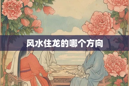 风水住龙的哪个方向