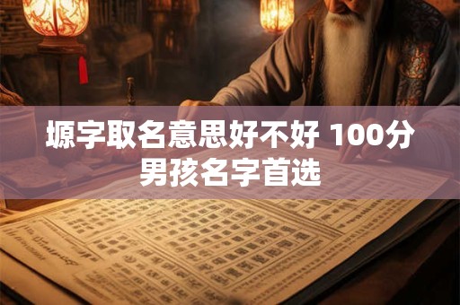 塬字取名意思好不好 100分男孩名字首选