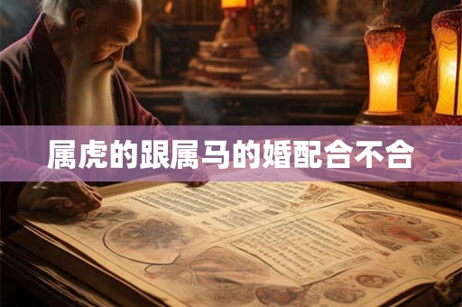 属虎的跟属马的婚配合不合