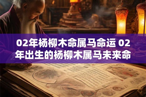 02年杨柳木命属马命运 02年出生的杨柳木属马未来命运如何