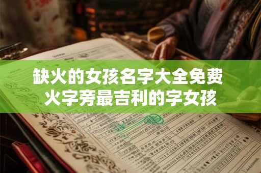 缺火的女孩名字大全免费 火字旁最吉利的字女孩