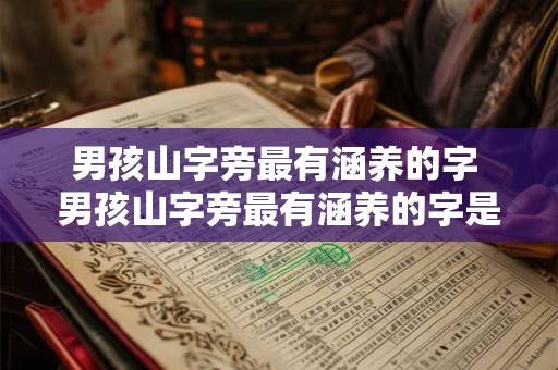 男孩山字旁最有涵养的字 男孩山字旁最有涵养的字是什么