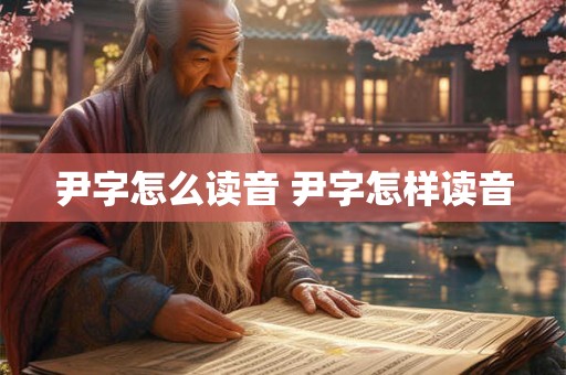 尹字怎么读音 尹字怎样读音