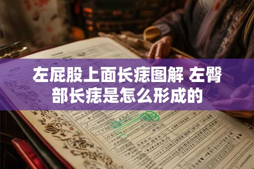 左屁股上面长痣图解 左臀部长痣是怎么形成的
