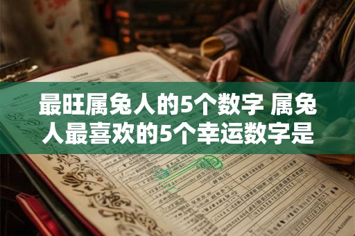 最旺属兔人的5个数字 属兔人最喜欢的5个幸运数字是什么